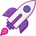 launch, rocket, space, spaceship