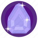 gemstone, diamond, emerald, carbon crystal, birthstone 
