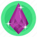 onyx gemstone, diamond, emerald, carbon crystal, birthstone