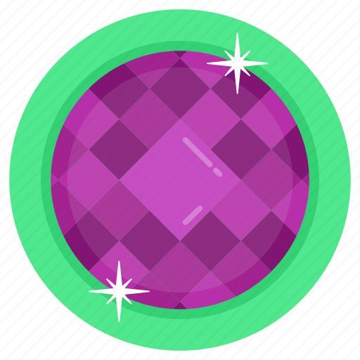 Gemstone, amethyst, emerald, carbon crystal, birthstone icon - Download on Iconfinder