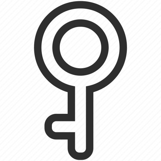Demigirl, gender, key icon - Download on Iconfinder