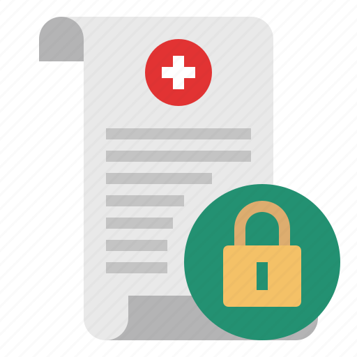 Data, gdpr, general data protection regulation, medical data secure icon - Download on Iconfinder