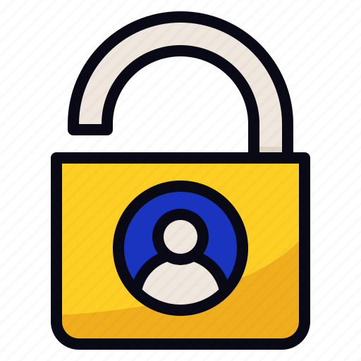 Data, lock, personal, security icon - Download on Iconfinder