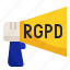 announcement, data, law, protection, rgpd 