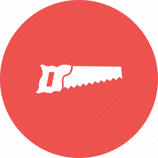 Carpenter, construction, craft, cut, handsaw, tool, wooden icon - Download on Iconfinder