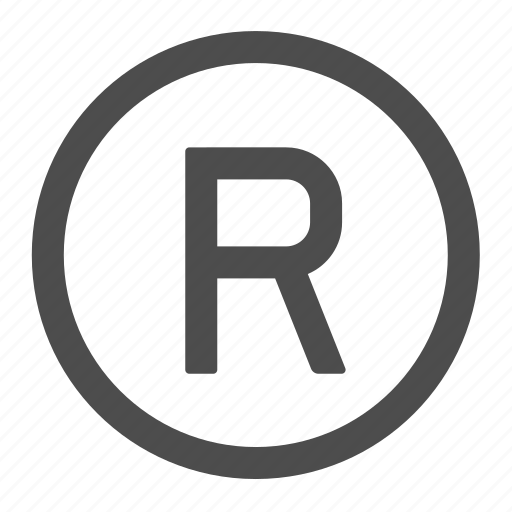 Copyright, registered, trademark icon - Download on Iconfinder