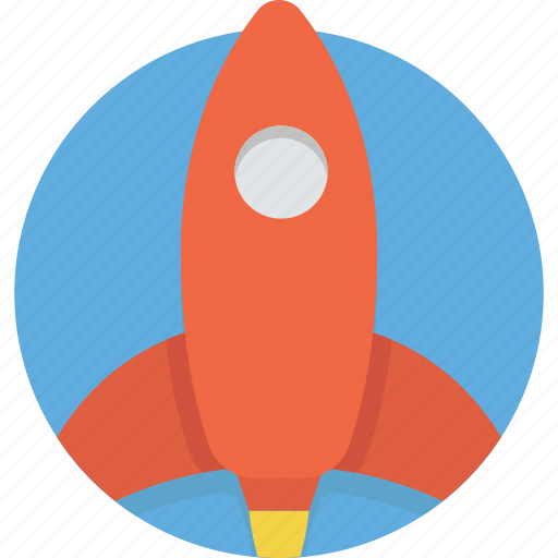 Cartoon, launch, rocket, space, start, travel, up icon - Download on Iconfinder