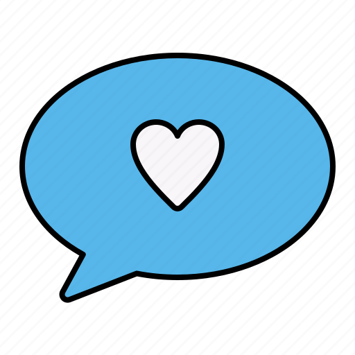 Love, chat, talk, interface icon - Download on Iconfinder