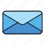 mail, message, new, interface 