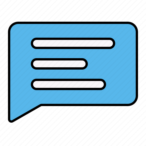 Message, chat, talk, interface icon - Download on Iconfinder