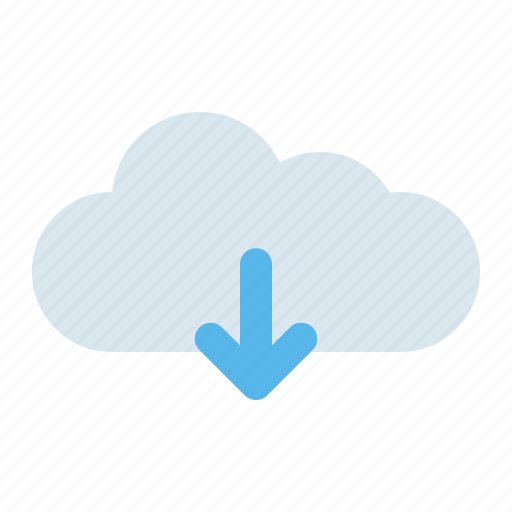 Cloud, download, receive, interface icon - Download on Iconfinder