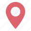 location, pin, map, interface 