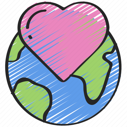 Earth, environment, gen, heart, love, z icon - Download on Iconfinder