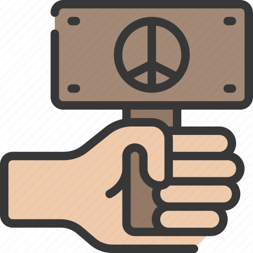 Boomers, generations, peace, protest, protests icon - Download on Iconfinder