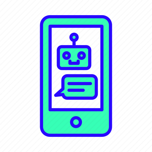 Ai, robot, chatbot, assistant, mental, health, friend2 icon - Download on Iconfinder