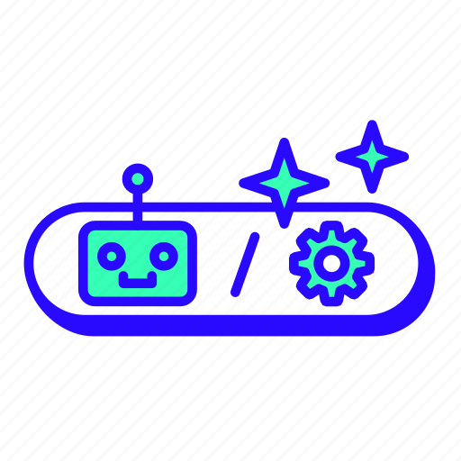 Ai, robot, prompt, engineer, button, future jobs icon - Download on Iconfinder