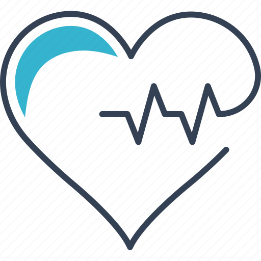 Heart, ecg, arrhythmia, pulse, cardiogram icon - Download on Iconfinder