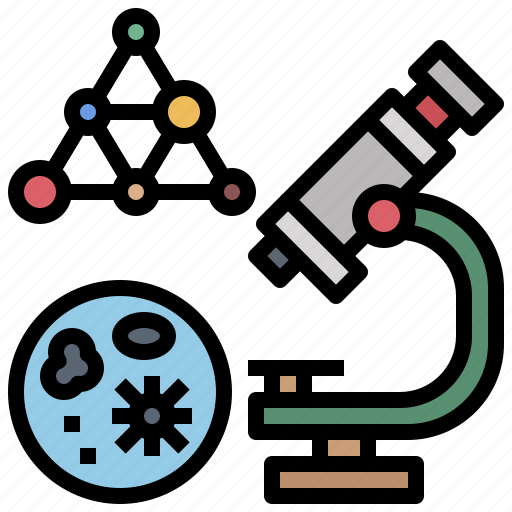 Dna, genetics, health, lab, laboratory, microscope, subject icon - Download on Iconfinder