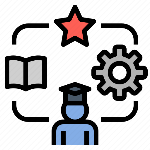 Education, genius, knowledge, learning, scholar, school, science icon - Download on Iconfinder