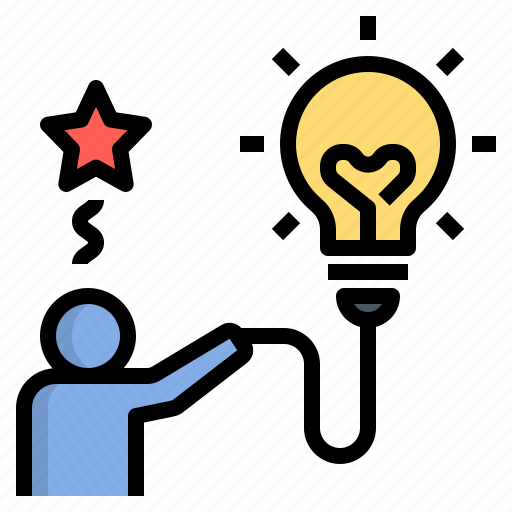 Creative, design, genius, idea, innovation, inspiration, light icon - Download on Iconfinder