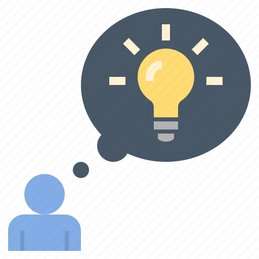 Bulb, genius, idea, innovation, mind, thinking, thought icon - Download on Iconfinder