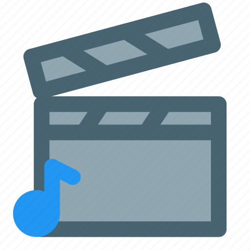 Tv, movies, clap, sound, genre, music icon - Download on Iconfinder