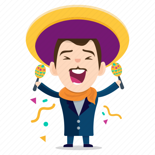 Celebrate, emoji, emoticon, gentleman, man, sticker icon - Download on Iconfinder