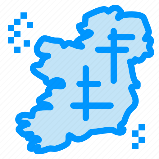 Ireland, irish, location, map, point icon - Download on Iconfinder