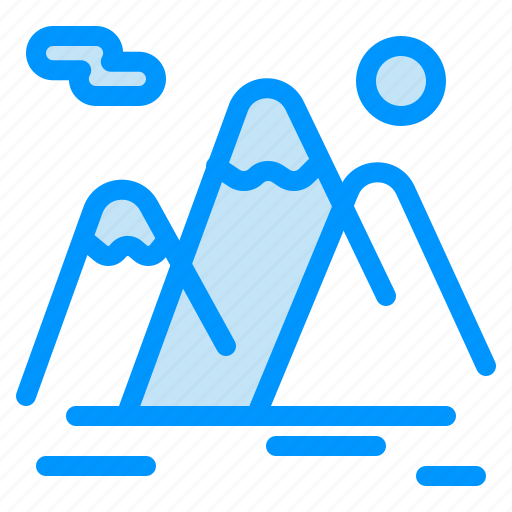 Hiking, landscape, mountain, mountains, travel icon - Download on Iconfinder