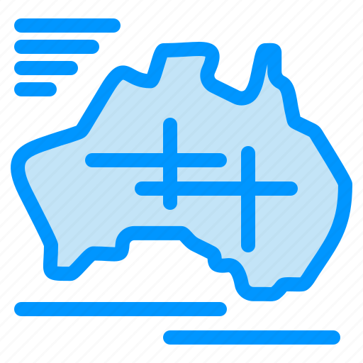 Australia, country, map, travel, vacation icon - Download on Iconfinder