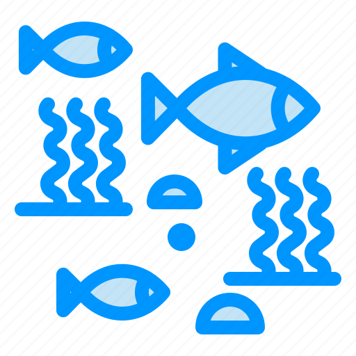 Fish, fishing, river, sea, under, water icon - Download on Iconfinder