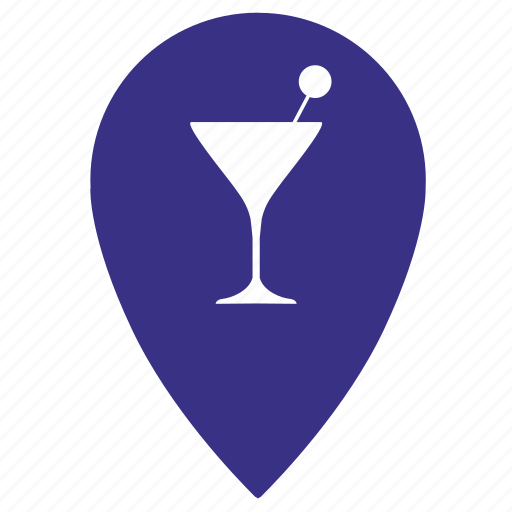Bocal, coctail, location, martini, party, place, point icon - Download on Iconfinder