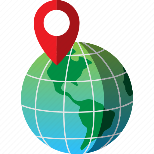Destination, global, map, pin, travel, world icon - Download on Iconfinder