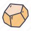 geometric, figures, dodecahedron, dimensional, pentagonal, stereometry, polygonal 