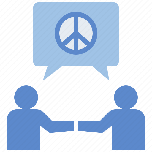 Negotiate, peaceful, alliance, harmonious, armistice icon - Download on Iconfinder
