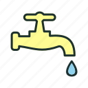 drop, tap, water
