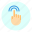finger, gesture, mobile, screen, tab 