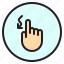 curve, finger, gesture, mobile, screen 