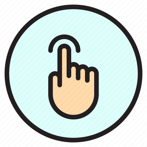 Finger, gesture, mobile, screen, tab, touch icon - Download on Iconfinder