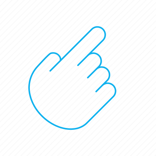 Finger, fingers, gestures, hand, right, rotate, up icon - Download on Iconfinder