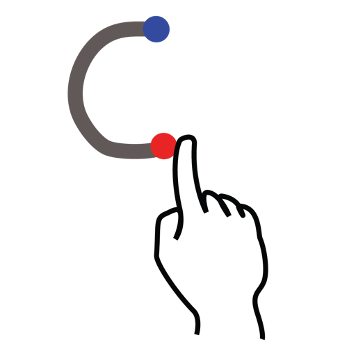 C, gestureworks, letter, stroke, uppercase icon - Free download