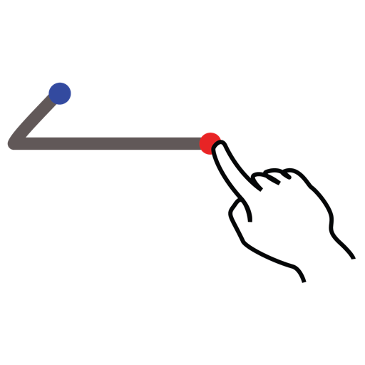 Arrow, gestureworks, left, stroke icon - Free download