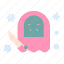 knife, ghost, halloween, horror, character