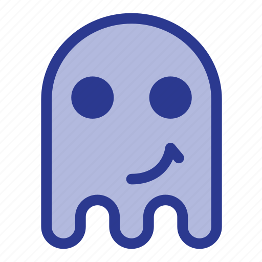 Emoji, emoticon, ghost, happy, halloween icon - Download on Iconfinder