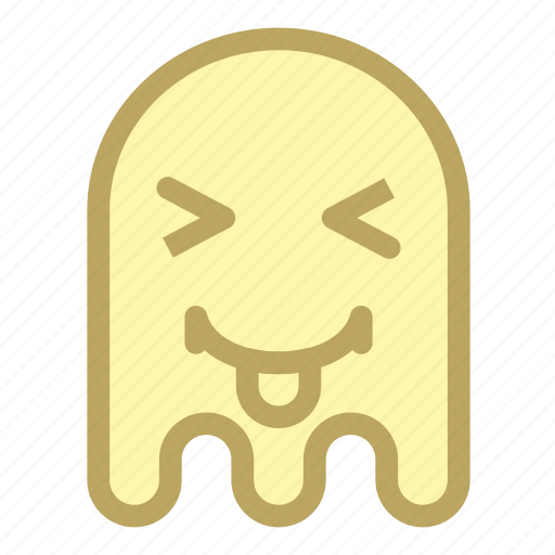 Emoji, emoticon, ghost, toungue, halloween icon - Download on Iconfinder