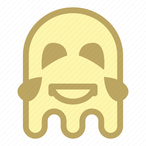 Emoji, emoticon, ghost, laugh, halloween icon - Download on Iconfinder