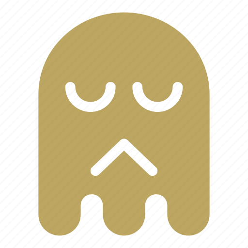 Color, emoji, emoticon, ghost, sad icon - Download on Iconfinder