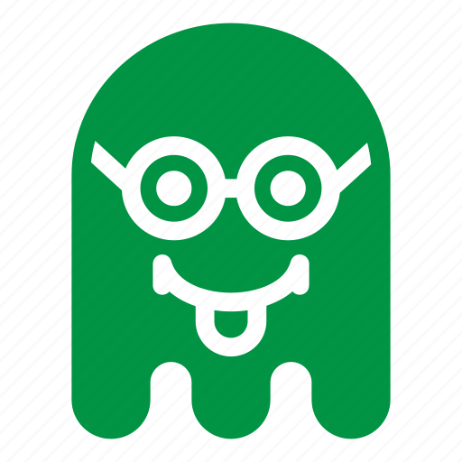 Angry, colors, emoji, emoticon, geek, ghost, tongue icon - Download on Iconfinder
