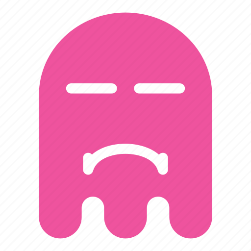 Colors, emoji, emoticon, ghost, sad icon - Download on Iconfinder