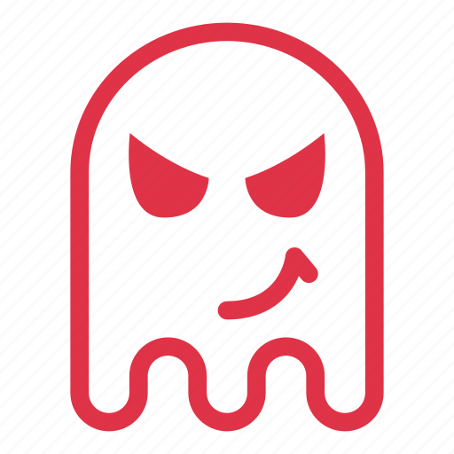Demon, devil, emoji, emoticon, ghost, smile icon - Download on Iconfinder